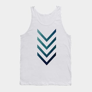 Blue Arrow Tank Top